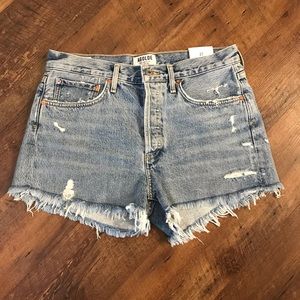 Agolde Parker Denim Shorts